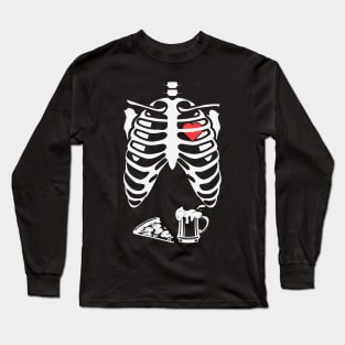 Rib cage with the heart inside Long Sleeve T-Shirt